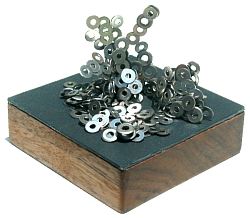 completed magnetic sculpture