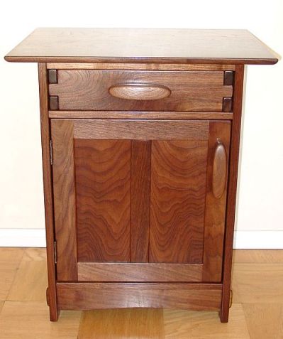 arts and crafts style nightstand