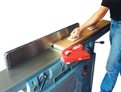 flattening a face of the board on a jointer