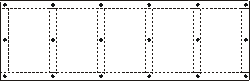 screw layout for top panel of worktop